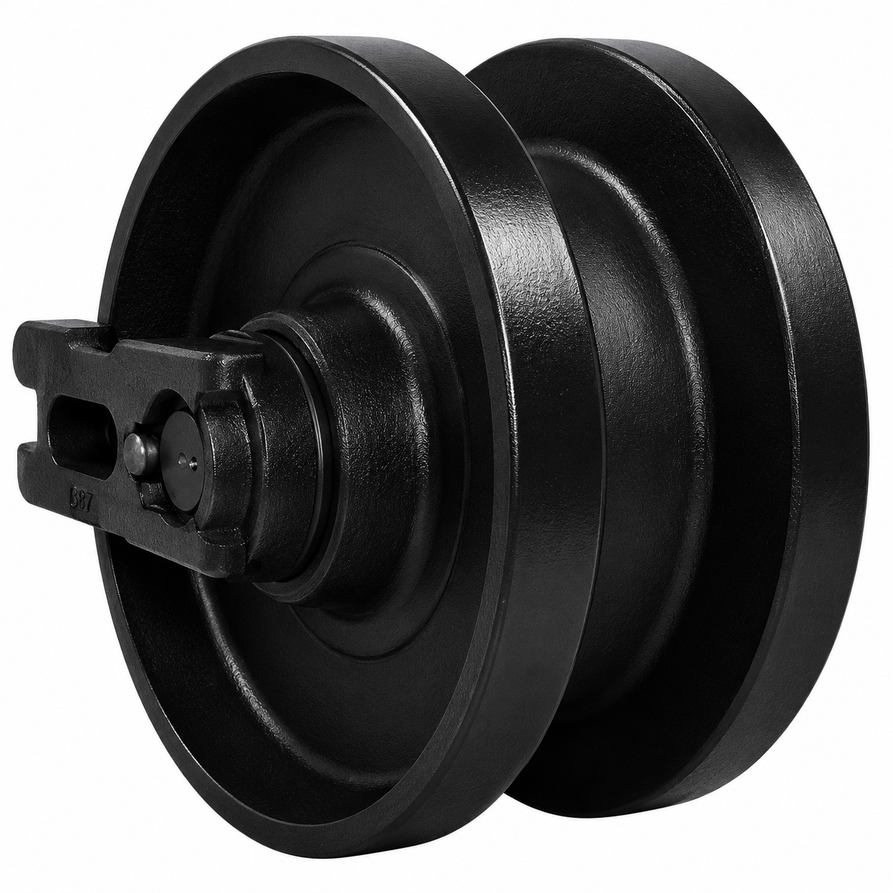 Kubota SVL75 Front Idler Assembly – CTL Undercarriage Part V0611-22100